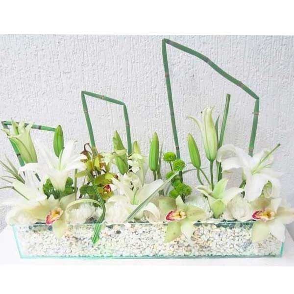 Arreglo Floral con Orquídeas y Chirosas Sidney