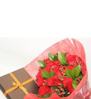 Ramos de Rosas con Chocolates Bangladesh para Cumpleaños